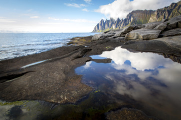Insel Senja in Norwegen,Troms