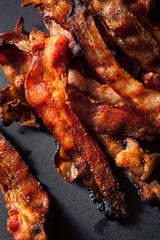 Greasy Hot Grilled Bacon
