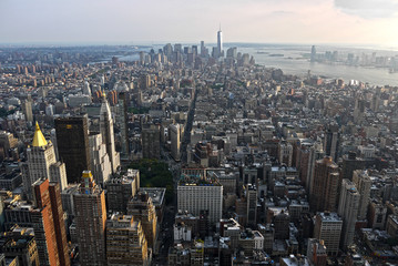 New York skyline. USA