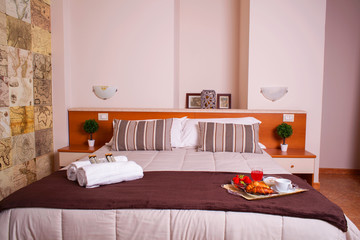 Bedroom of Ares hotel