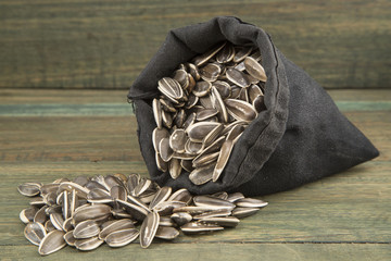 Rich and nutritious sunflower seeds