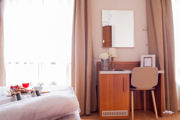 Bedroom of Ares hotel