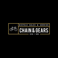 Typographic Bicycle Label Design and Logo