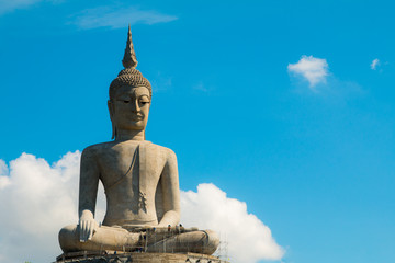 Big Buddha Mountain Manorom Mukdahan province.