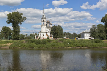 Obraz premium Church Candlemas of the Lord in the city of Vologda, Russia