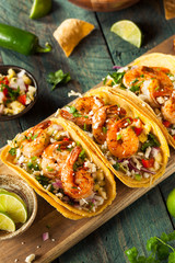 Homemade Spicy Shrimp Tacos