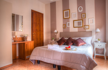 Bedroom of Ares hotel