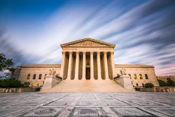 Papier Peint photo Lavable Lieux américains Cour suprême des États-Unis