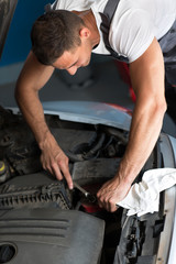 Repair of car