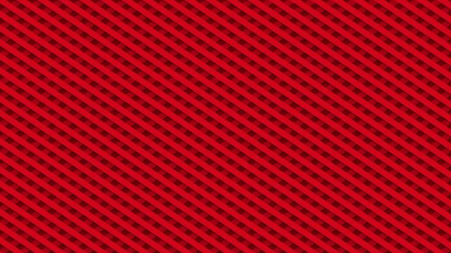 abstract threaded texture modern geometric motion background loop red