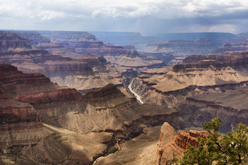 Grand Canyon and Colorado river, Arizona, USA