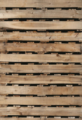 old wood texture of pallets for background.