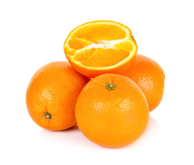 Orange fruit isolated