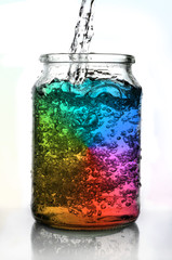 water colors mix