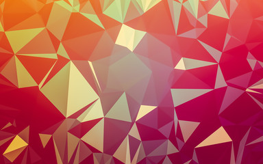 Obraz premium Abstract low poly background, geometry triangle