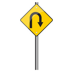 Symbol traffic sign, Vector image.