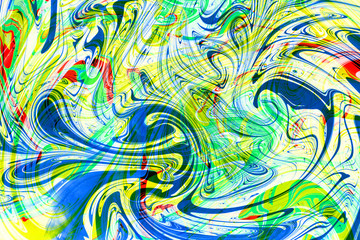 マーブリング背景