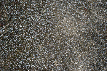 Surface gravel cement floor for background.