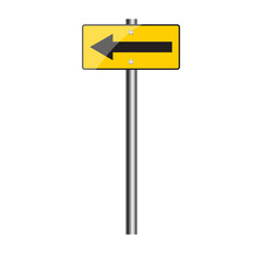 Traffic sign road,Vector image.