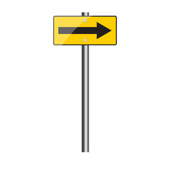 Traffic sign road,Vector image.