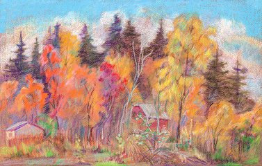 Obraz na płótnie Canvas Mellow autumn