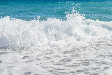Fototapeta premium waves of the seafoam