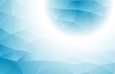 polygon blue background texture with triangles