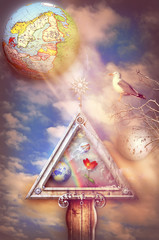 Dreams sky with rainbow © Rosario Rizzo