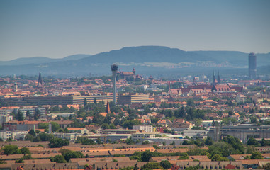Panorama von Nürnberg