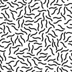 Seamless geometric pattern in retro 80s style, memphis