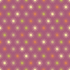 Ethnic boho seamless pattern with stars. Print. Repeating background. Cloth design, wallpaper.