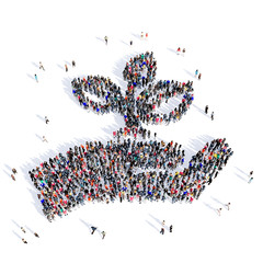 people farming ecology 3d