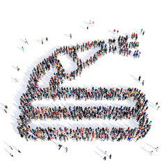 people garden farming ecology 3d