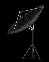 satellite antenna, digital