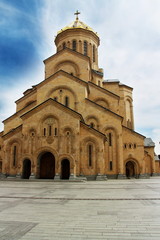 Holy Trinity church in Tbilisi.Georgia