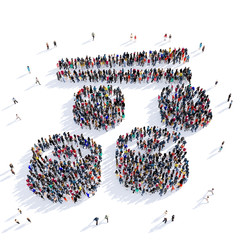 people apanese food sushi rolls 3d