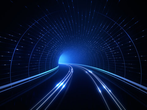 Tunnel Daten Transfer Autobahn