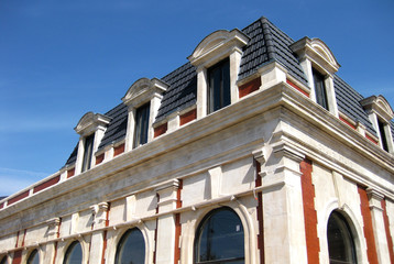 Fototapeta na wymiar Antigua estación de trenes.