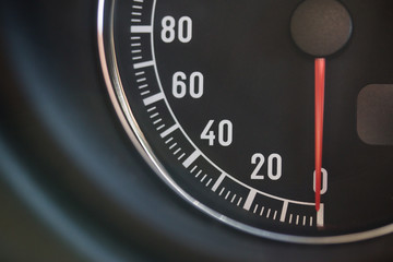 Tachometer, Geschwindigkeit