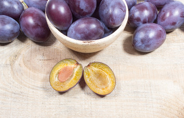Purple plum.