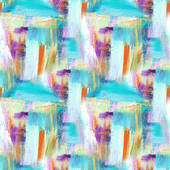 Abstract art background. Hand-painted background. Acrylic picture. Seamless pattern.