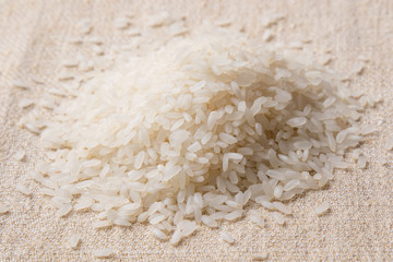 rice on table