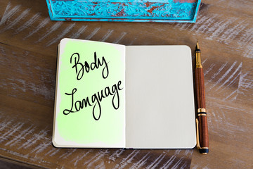 Handwritten Text Body Language