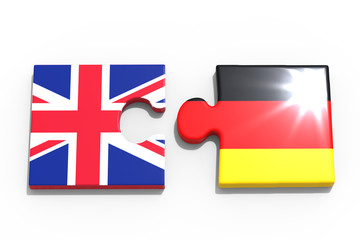 Partnership between Germany and Great Britain / 3D Rendering