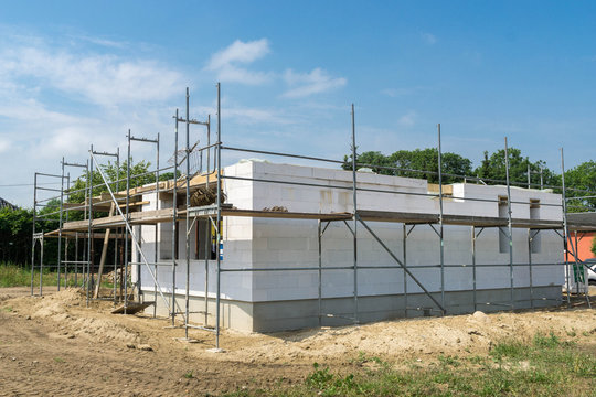Rohbau Erdgeschoss