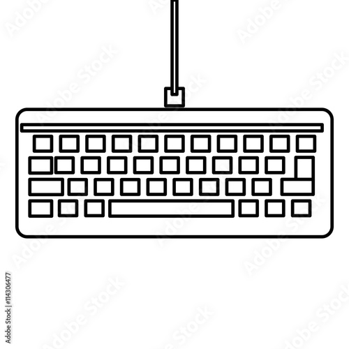 "simple keyboard icon" Imágenes de archivo y vectores libres de