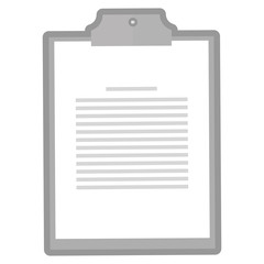 clipboard with paper icon