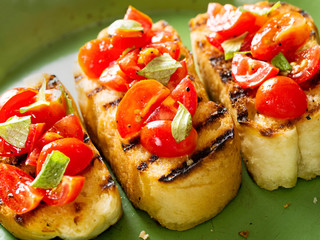 rustic italian bruschetta bread