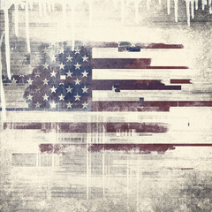 Grunge USA Flag