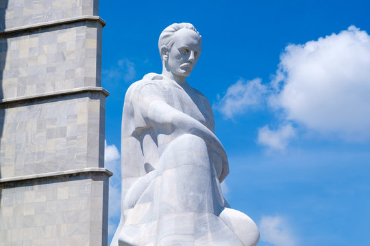 The Jose Marti monument at the Revolution Square in Havana